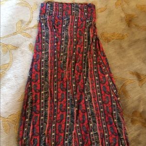 Paisley American Rag Maxi Skirt